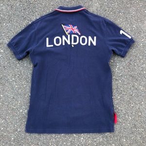 VINTAGE POLO RALPH LAUREN LONDON 2012 RUGBY